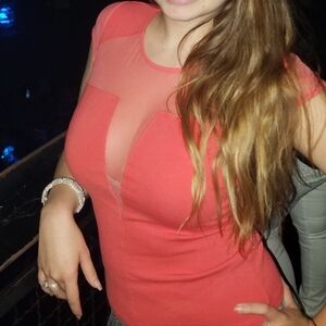 Guess Coral Blouse with Sheer Front